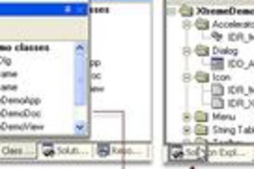 Codejock Docking Pane预览：